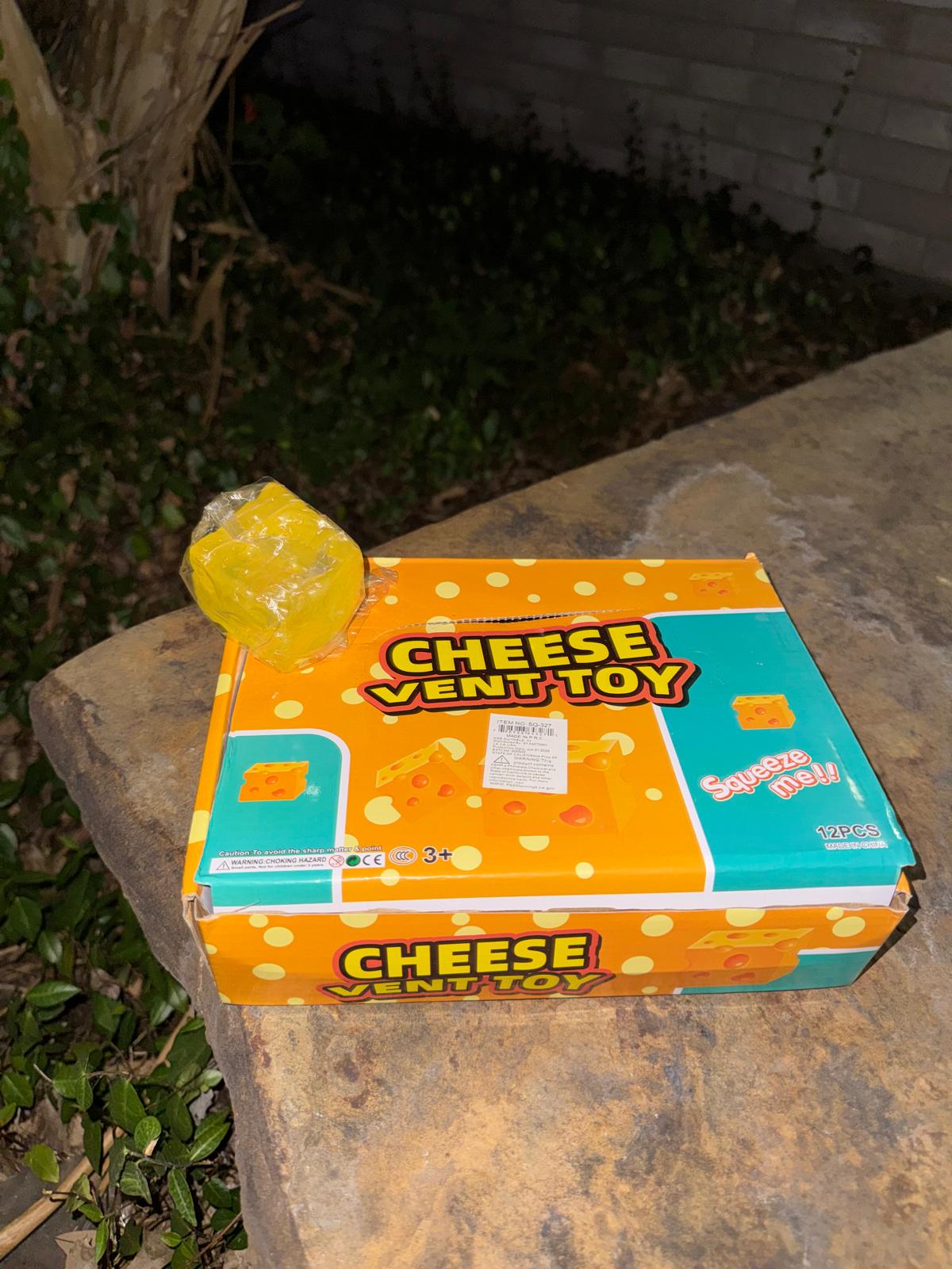 Cheese Squishy 12ct