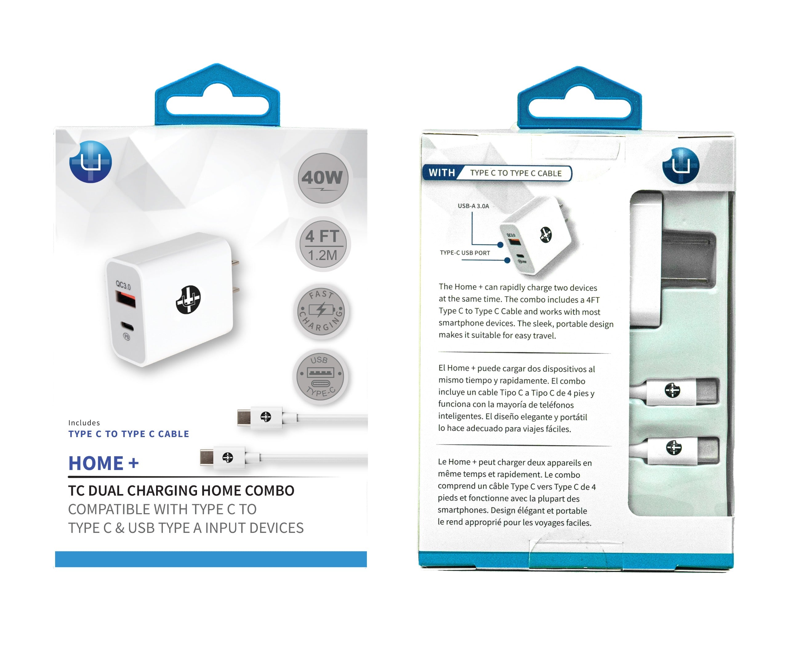 Uplus TC Dual Charging Home Combo