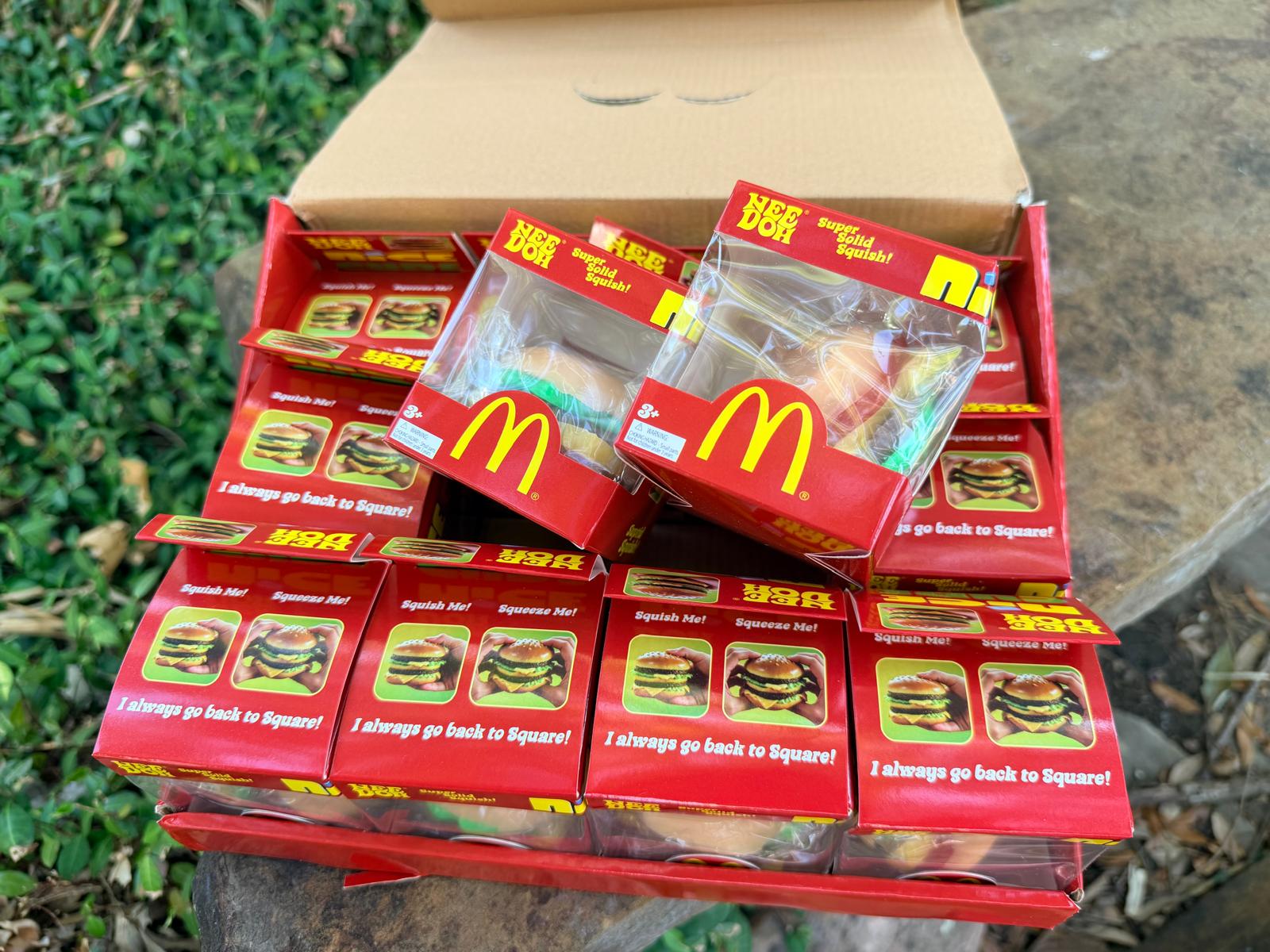 Nee-Doh McDonalds Cube
