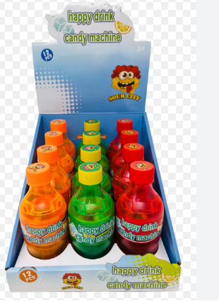 HAPPY DRINK CANDY MACHINE 12CT