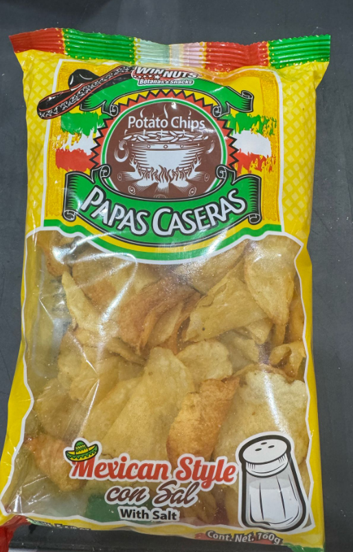 PAPAS CASERAS 6 0Z