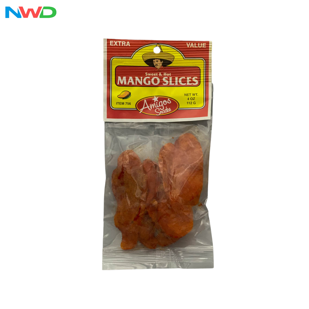 Sweet & Hot Mango Slices - Amigo Snacks