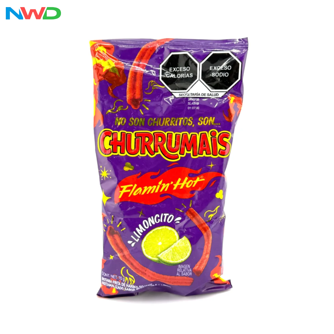 Churrumais Flamin’ Hot (Mexico)