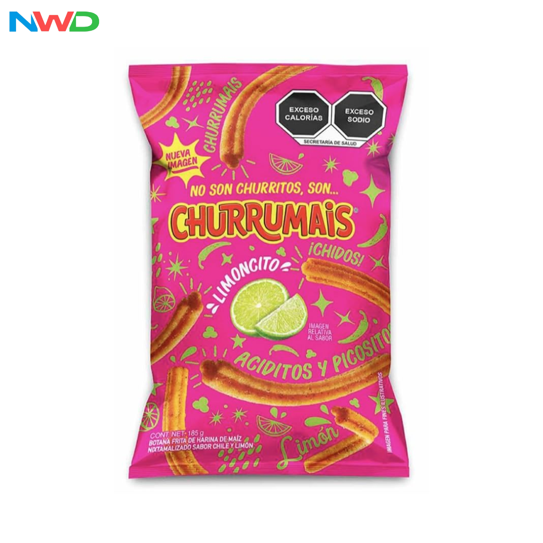 Mexican Chips churrumais limon flamas crujitos frituras sal chile sabritones