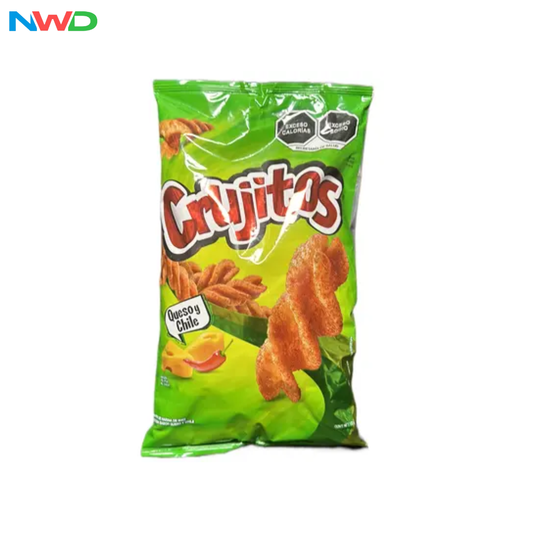 Crujitos Queso y Chile Cheese and Chili Corn Snack 120g