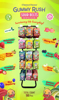 Sour Belts Display (180 pc)