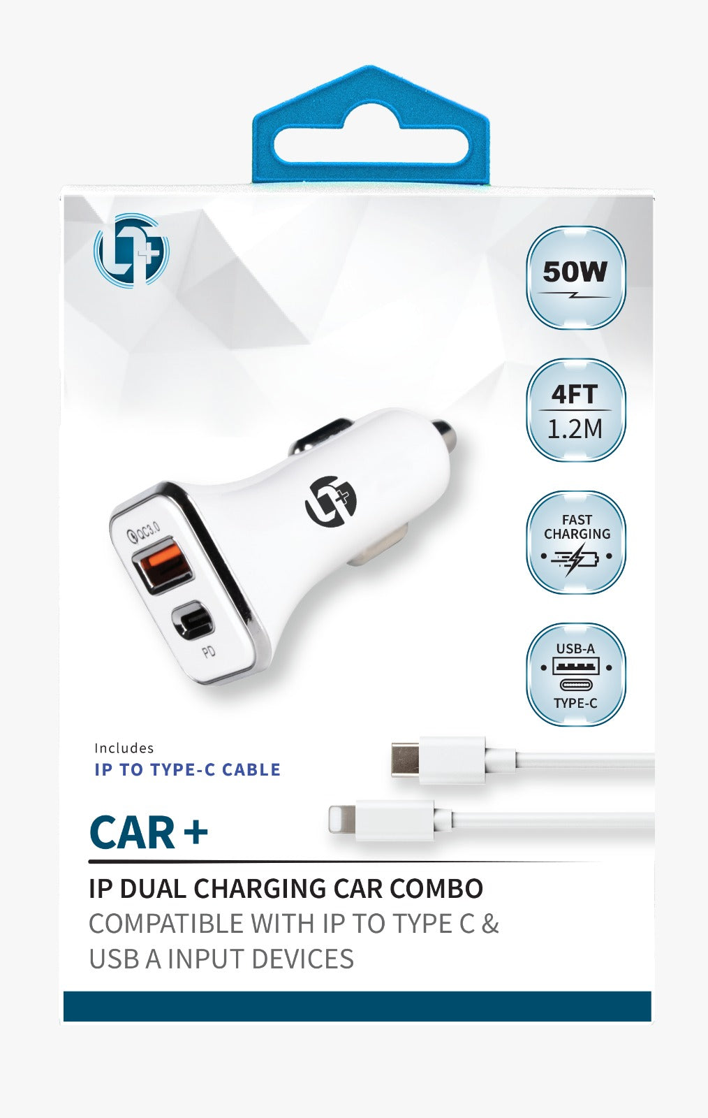Uplus IP Dual Charging Car Combo