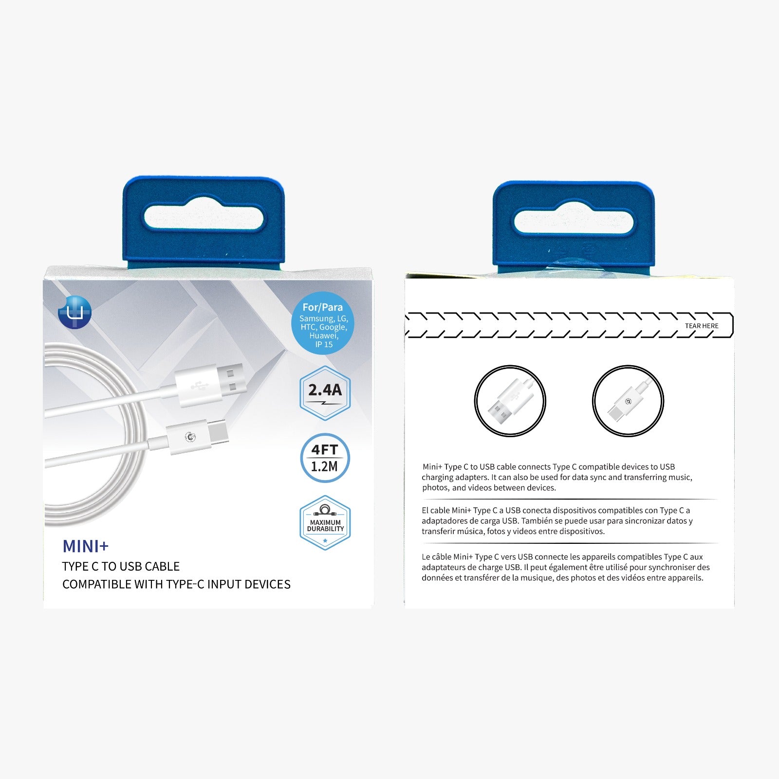 Uplus Type C to USB Cable