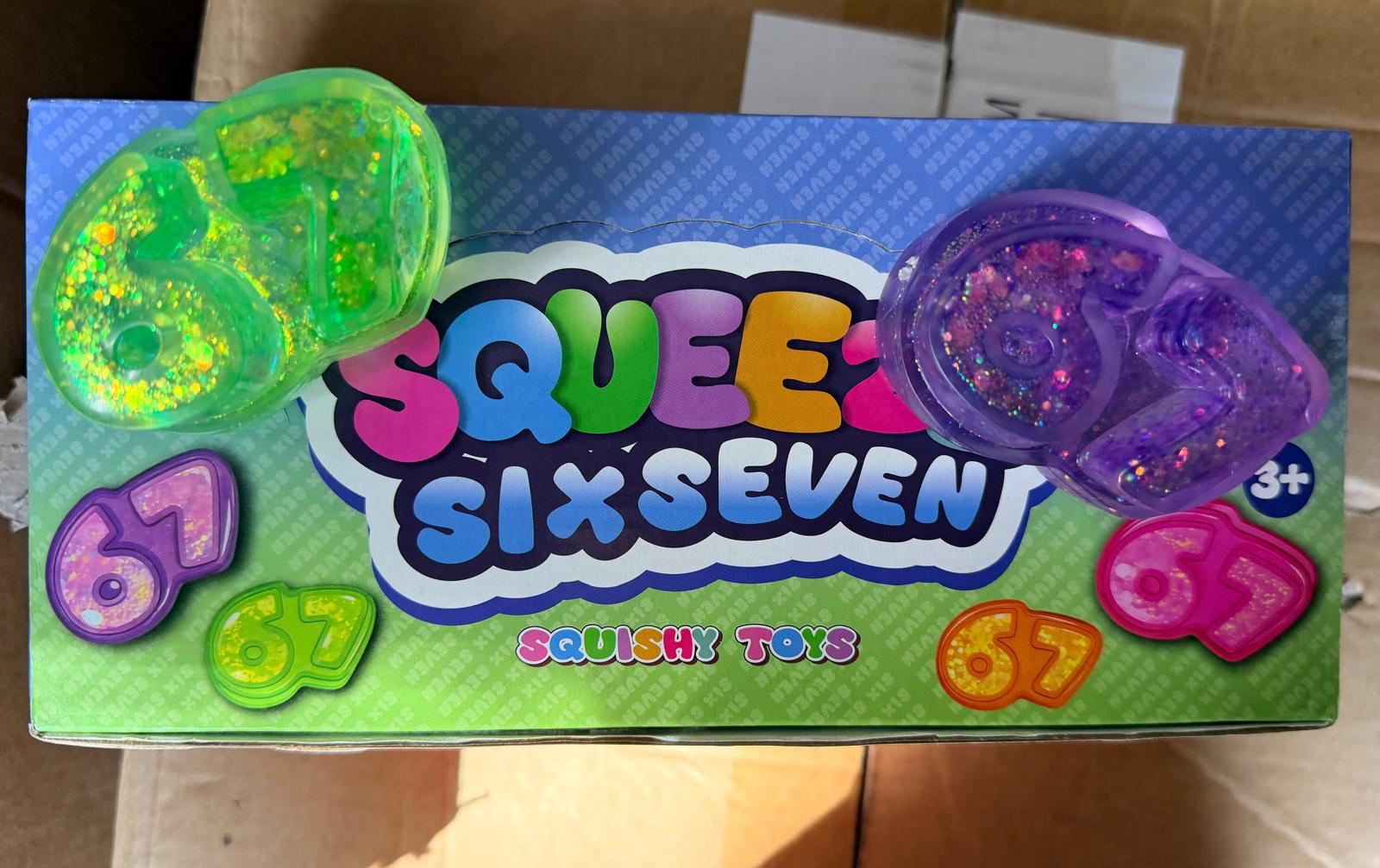 Mini Six Seven Squishy 12ct